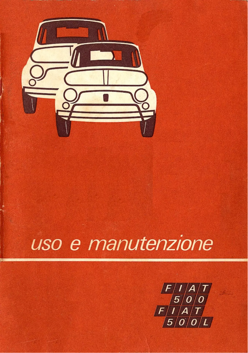 Página 1 del manual Manual de usuario Fiat 500L (1972)