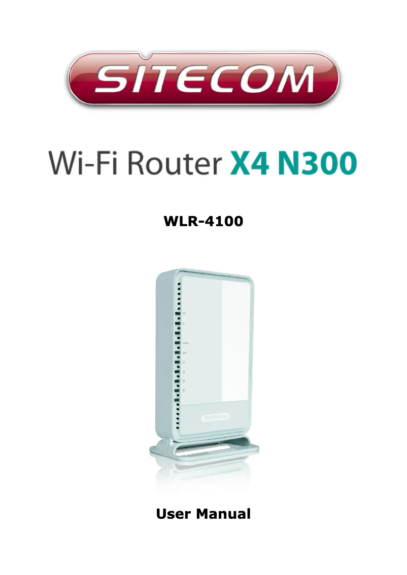 Página 1 del manual Manual de usuario Sitecom WLR-4100