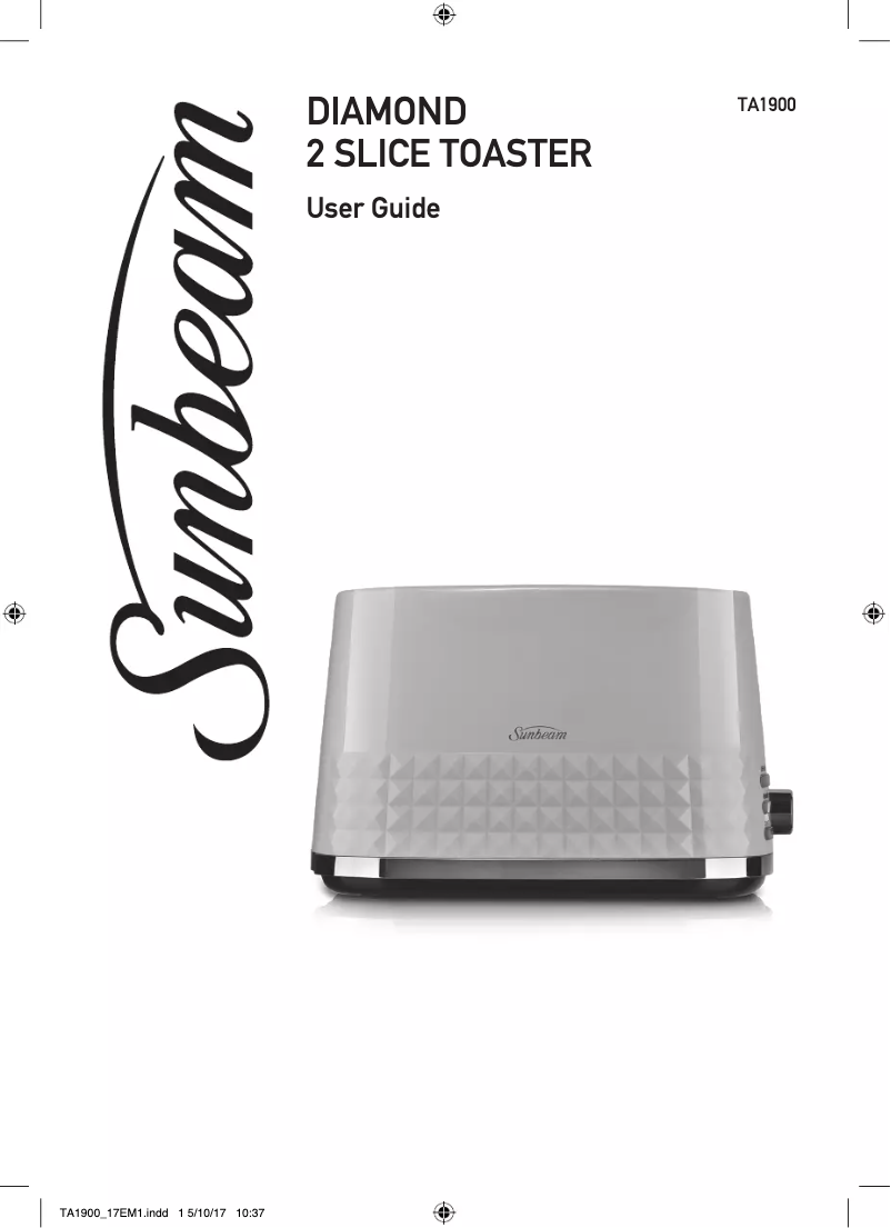 Imagen de la primera página del manual del dispositivo Diamond TA1900