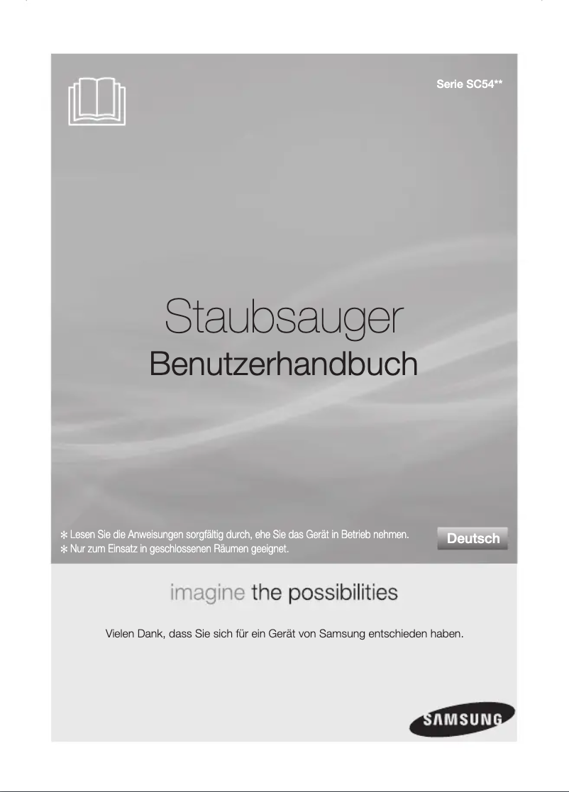 Página 1 del manual Manual de usuario Samsung VCC54Q0V3G