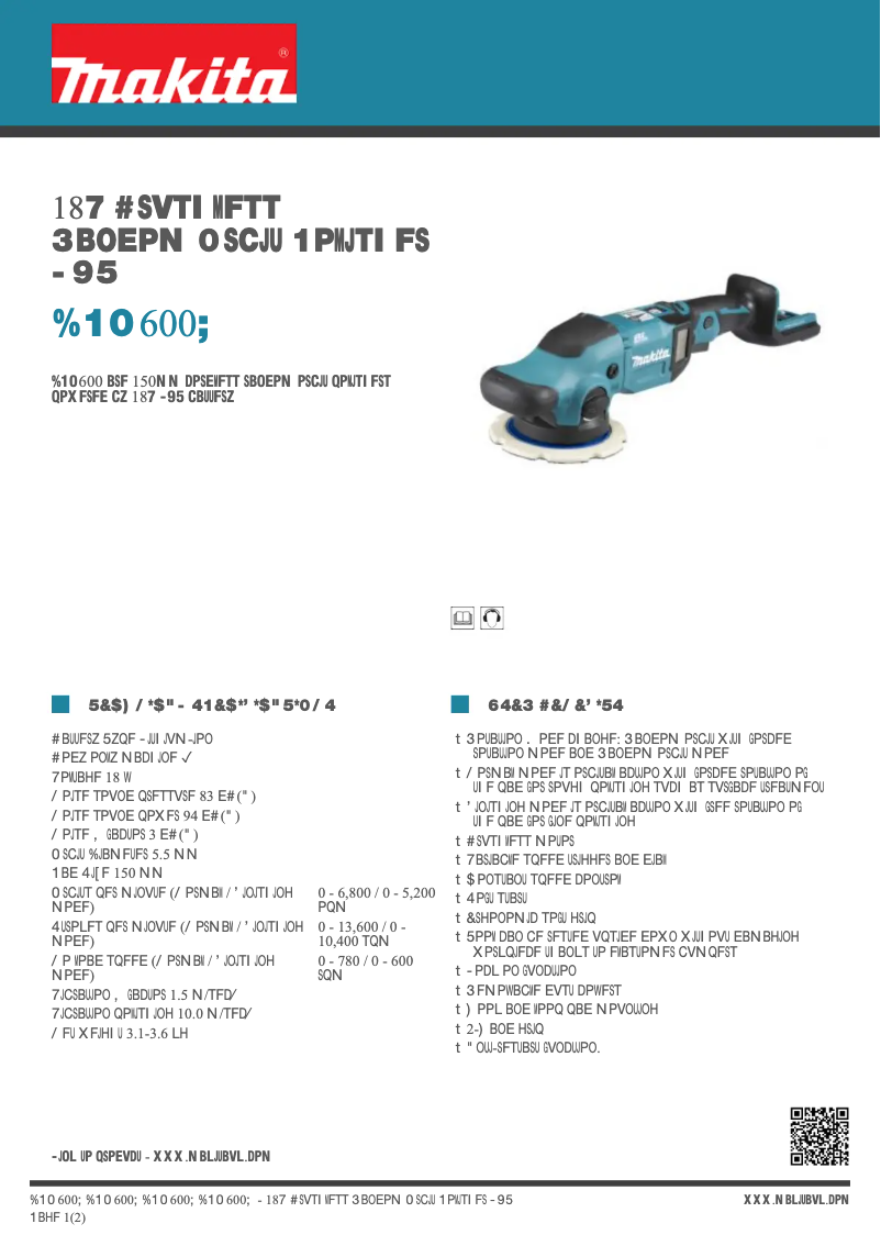 Imagen de la primera página del manual del dispositivo DPO600Z