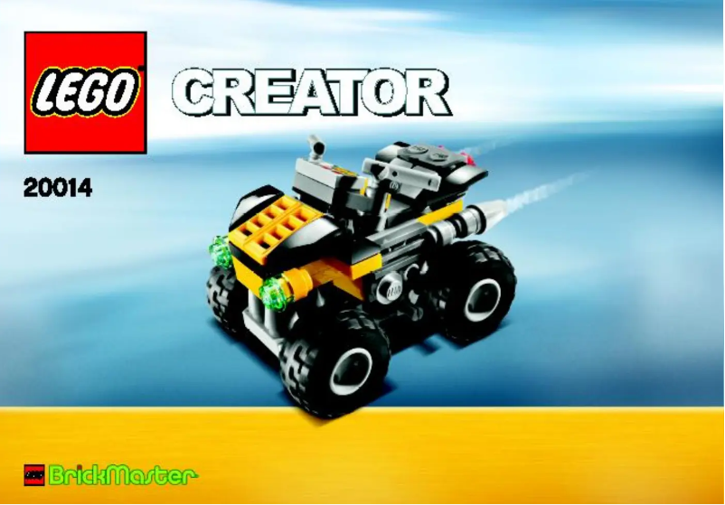 Página 1 del manual Manual de usuario Lego 2010 BM Creator MAR