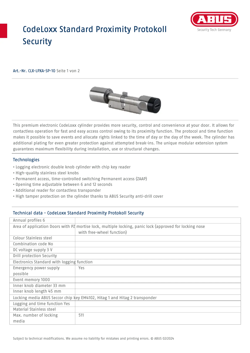 Imagen de la primera página del manual del dispositivo CLX-LPXA-SP-10