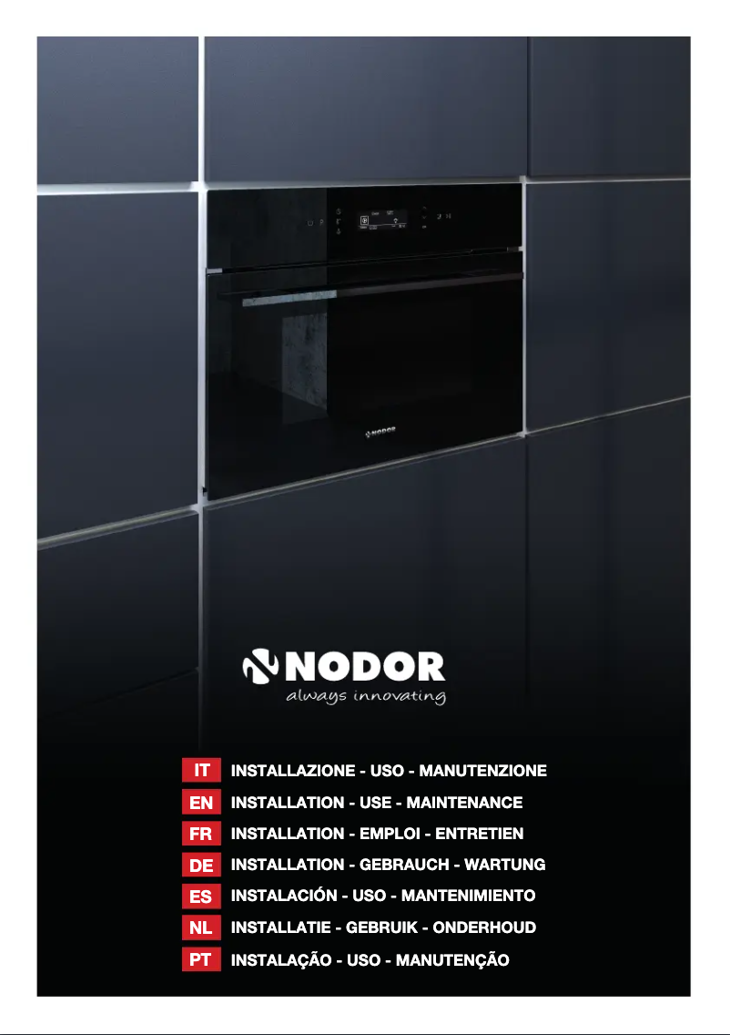 Página 1 del manual Manual de usuario Nodor NorChef MO 6600 SS