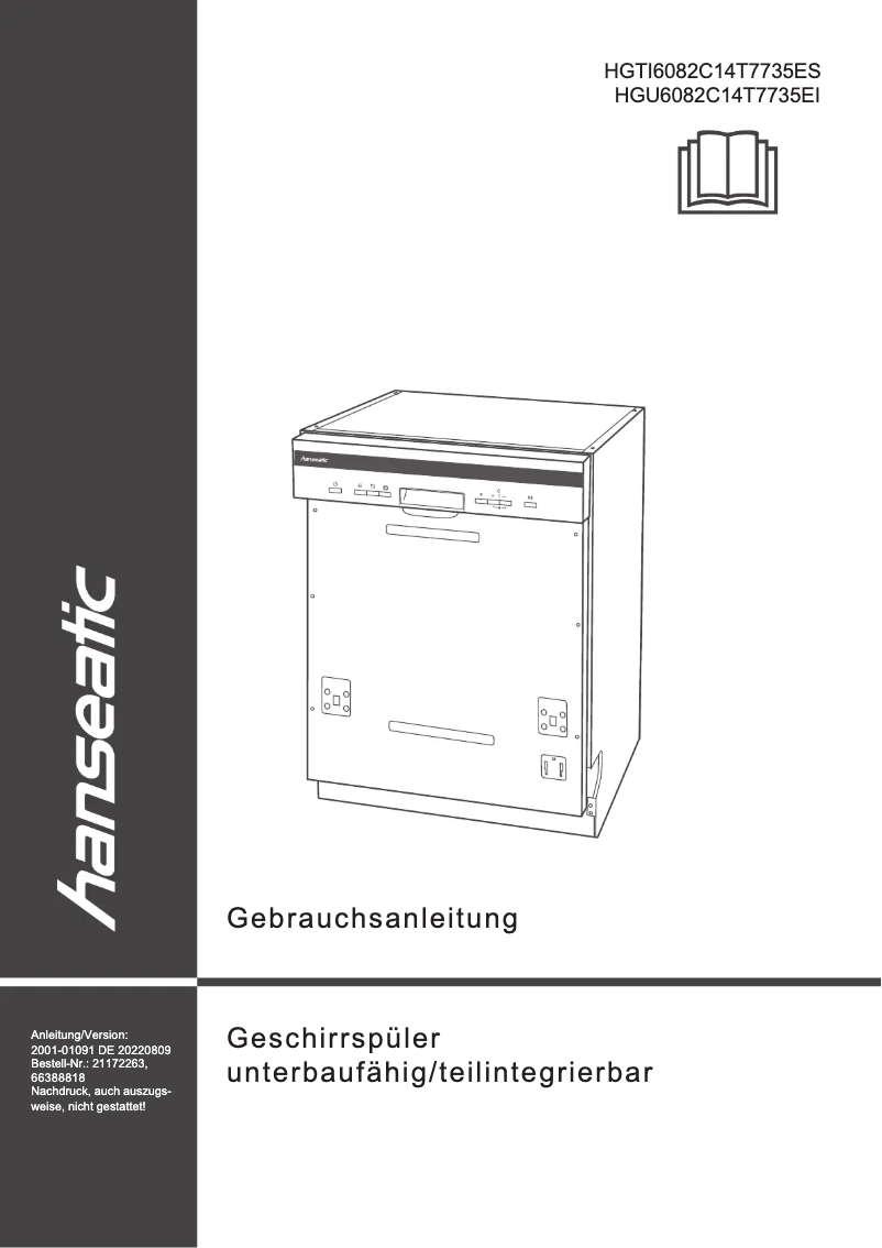 Imagen de la primera página del manual del dispositivo HGU6082C14T7735EI