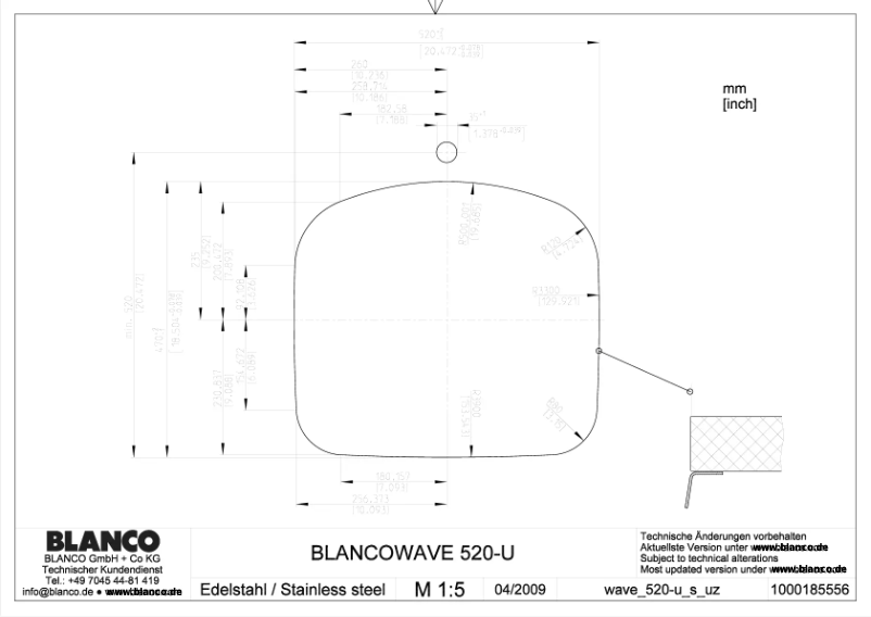 Página 1 del manual Manual de usuario BLANCO WAVE 520-U