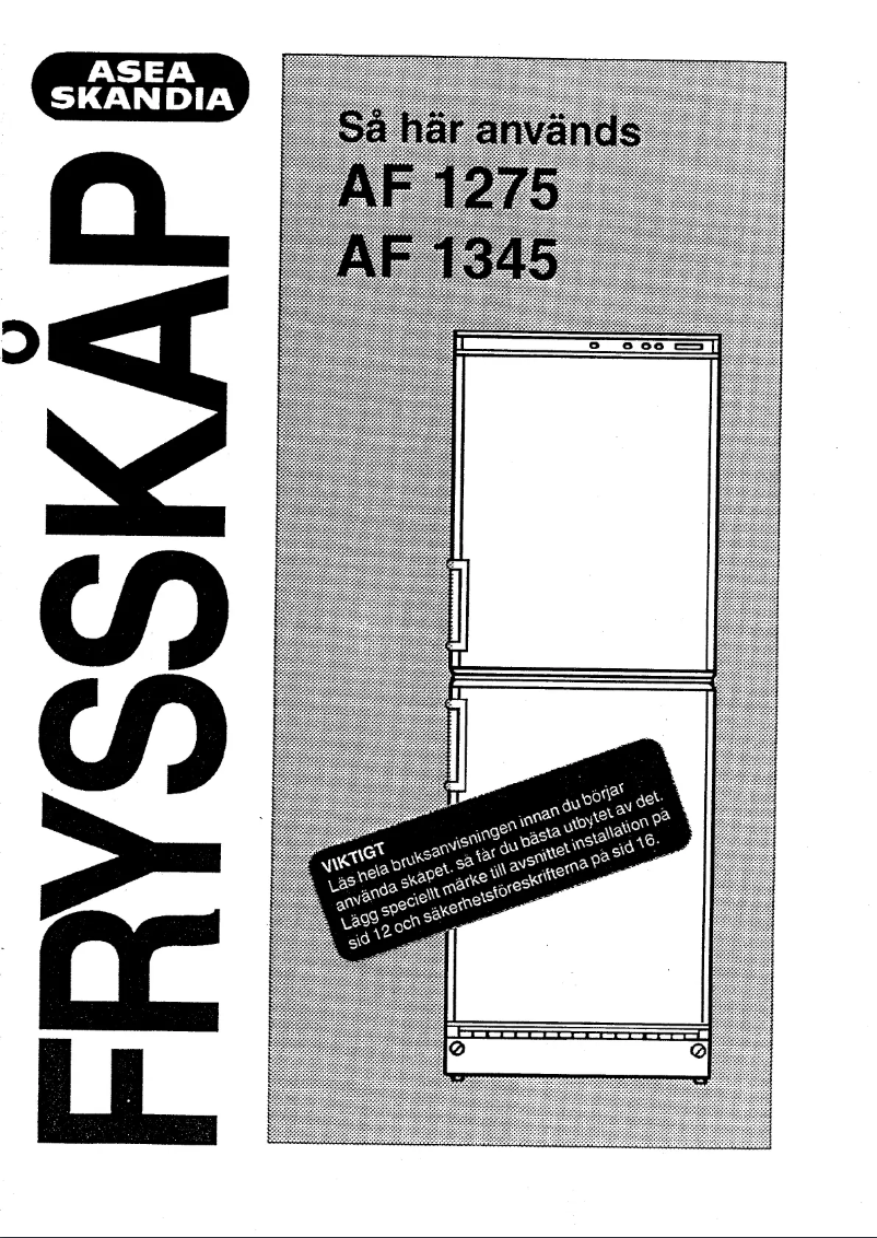 Imagen de la primera página del manual del dispositivo AF 1345