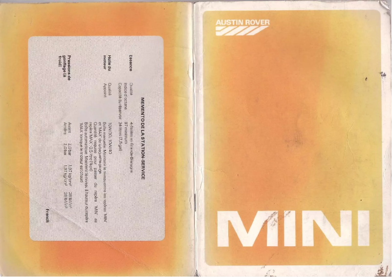 Imagen de la primera página del manual del dispositivo Cooper (1986)