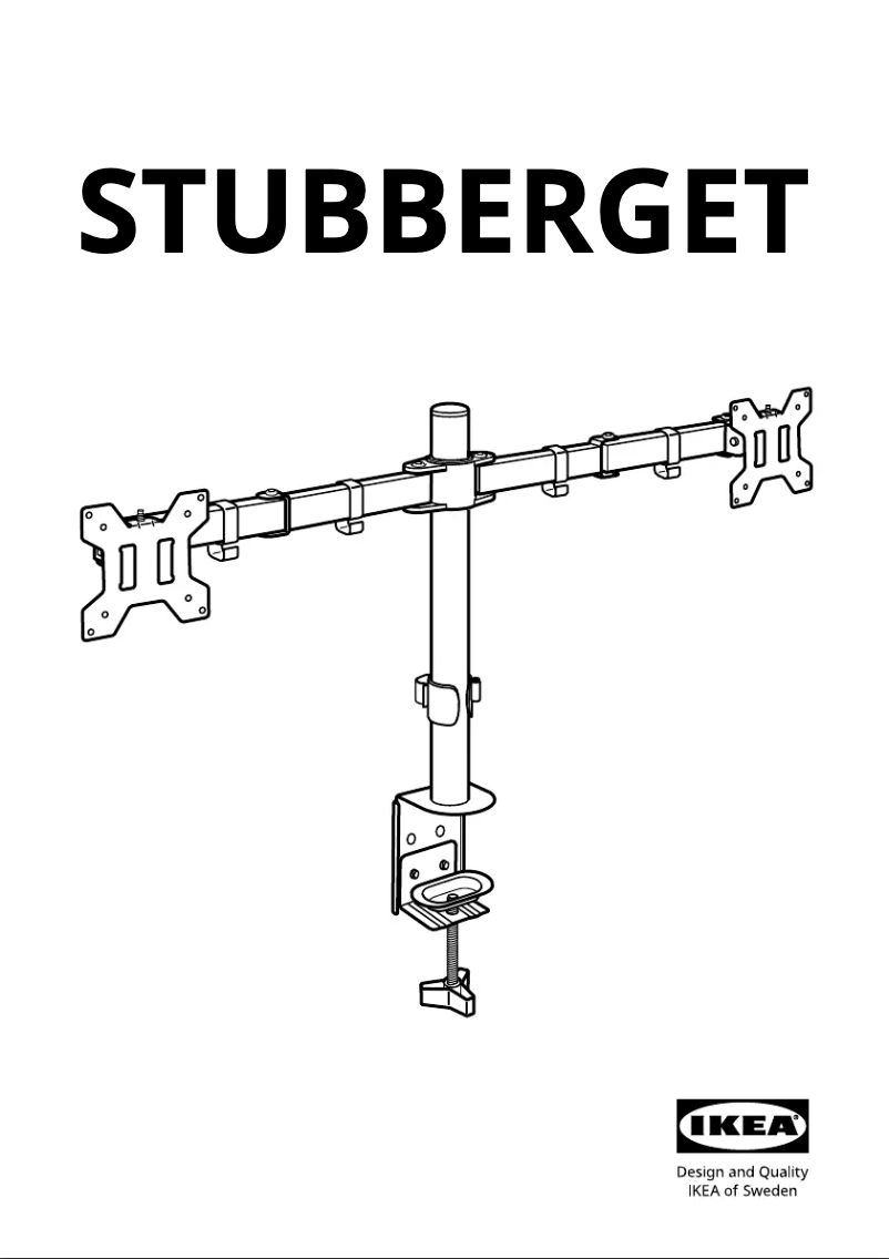 Imagen de la primera página del manual del dispositivo STUBBERGET 405.814.50