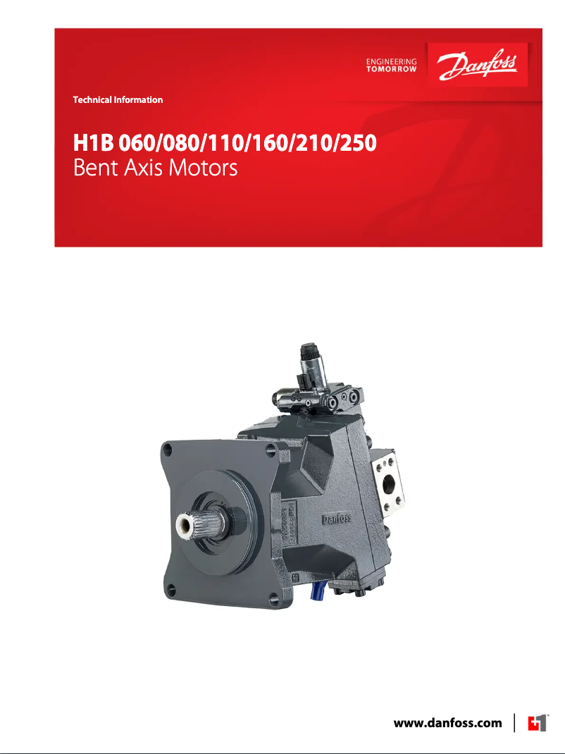 Página 1 del manual Manual de usuario Danfoss H1B