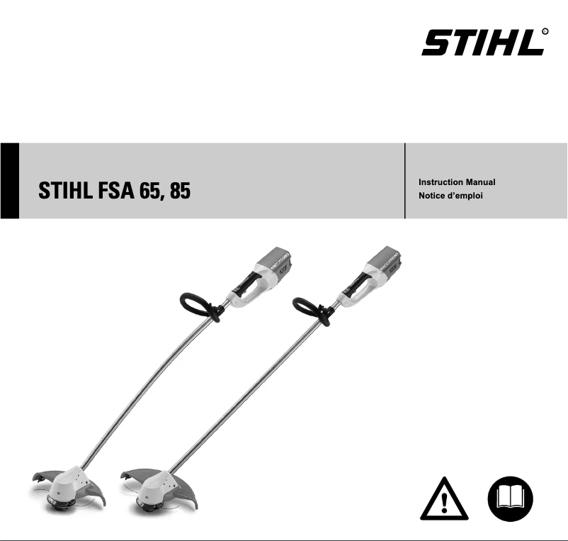 Página 1 del manual Manual de usuario Stihl FSA 85