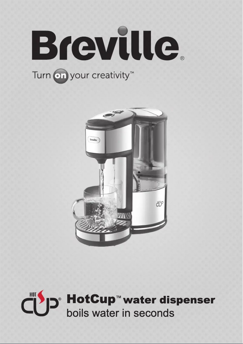 Página 1 del manual Manual de usuario Breville HotCup VKJ476