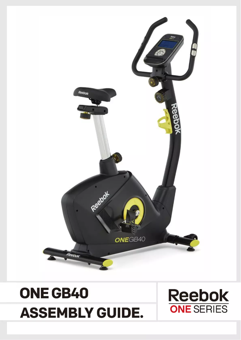 Imagen de la primera página del manual del dispositivo One GB40