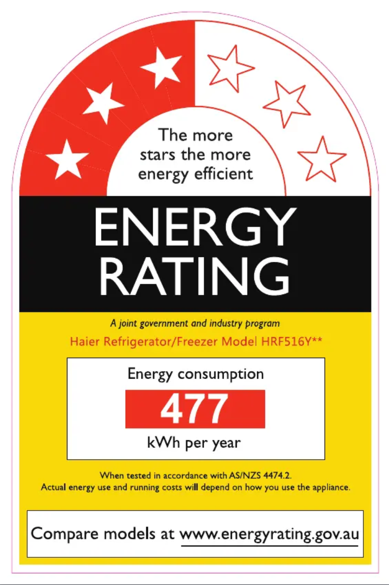 Imagen de la primera página del manual del dispositivo HRF516YHC