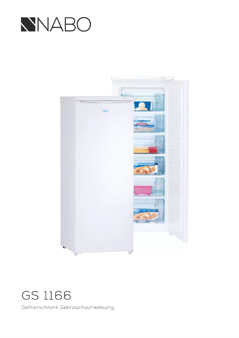 Imagen de la primera página del manual del dispositivo GS 1166