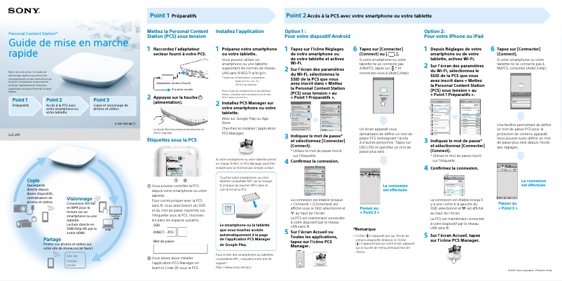 Página nº 1 - Manual de usuario Sony LLS-201