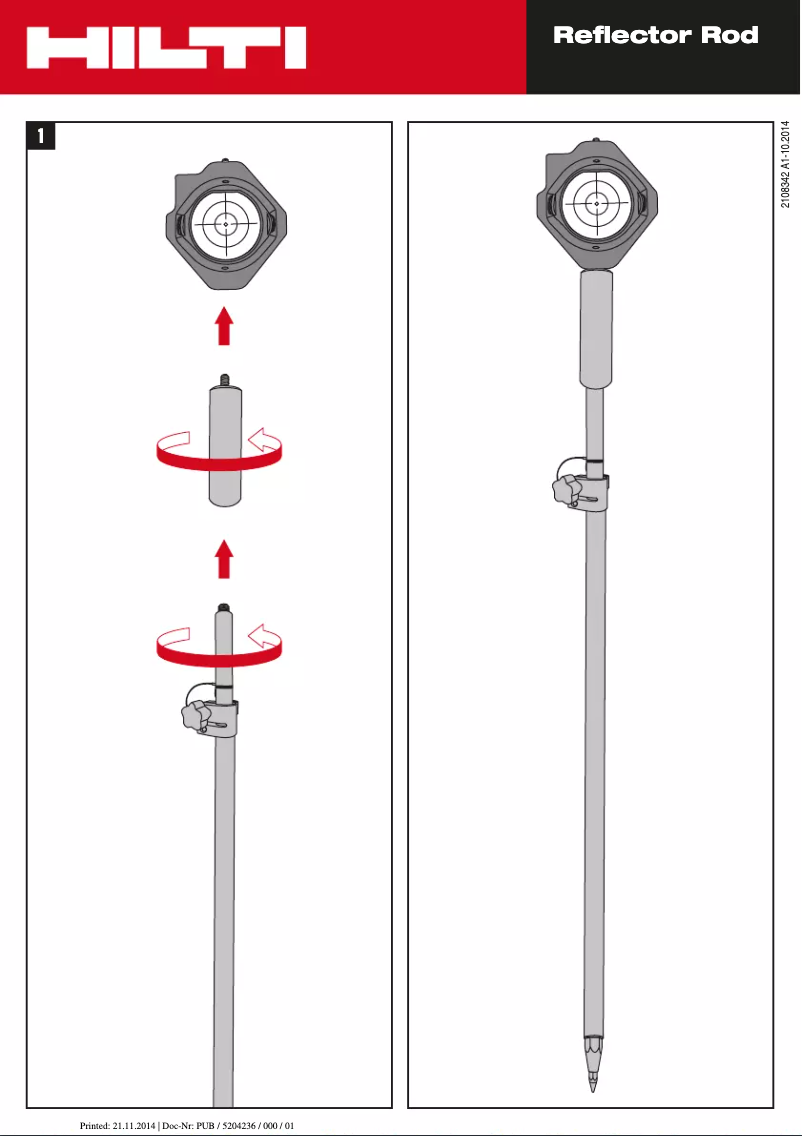 Imagen de la primera página del manual del dispositivo POAW 44