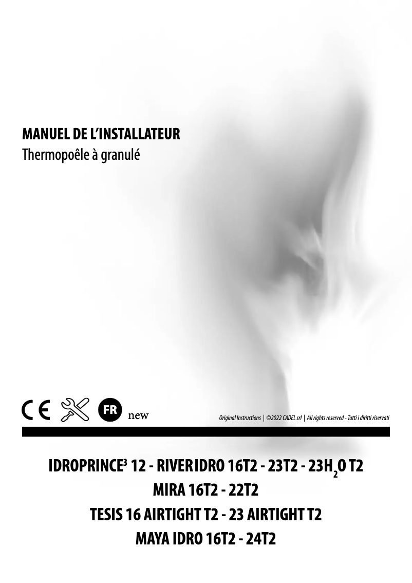 Imagen de la primera página del manual del dispositivo River Idro 16