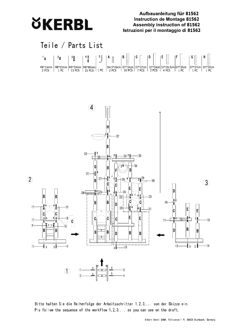 Página 1 del manual Manual de usuario Kerbl Uranus 81562