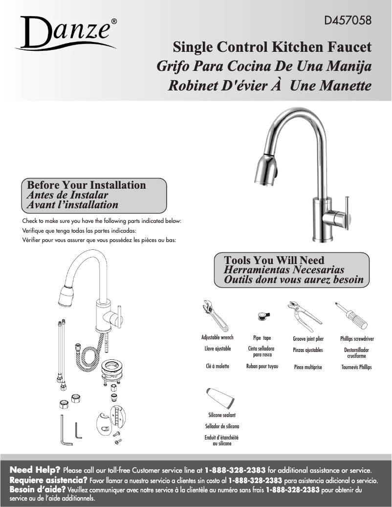 Imagen de la primera página del manual del dispositivo D457058