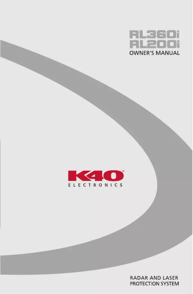 Imagen de la primera página del manual del dispositivo RL360i