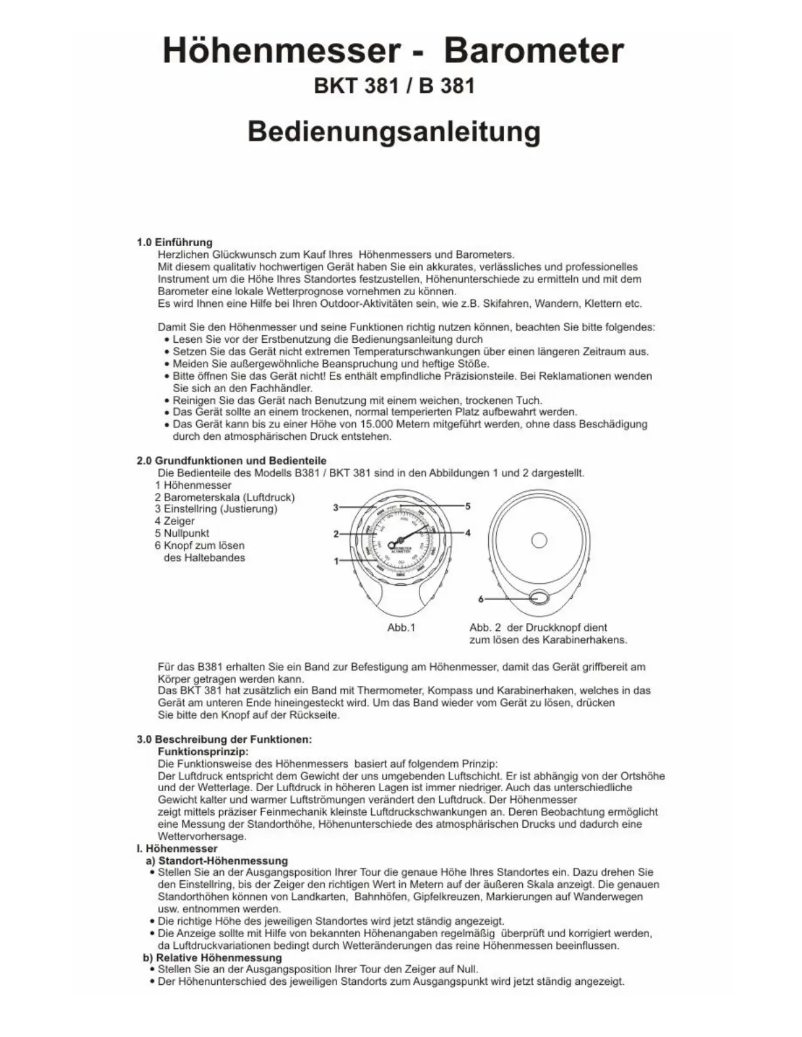 Página nº 1 - Manual de usuario TFA HiTrax Globe 42.4000