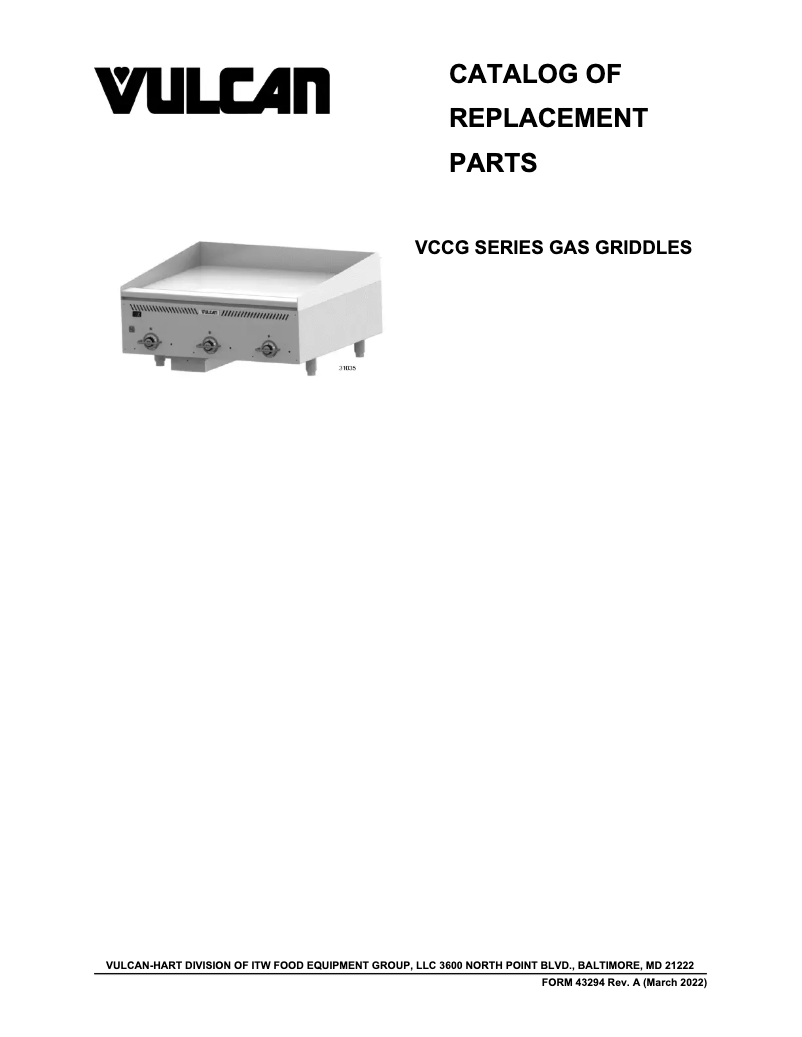 Imagen de la primera página del manual del dispositivo VCCG36