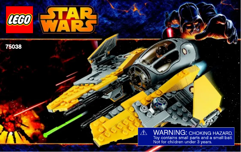 Página 1 del manual Manual de usuario Lego Star Wars 75038