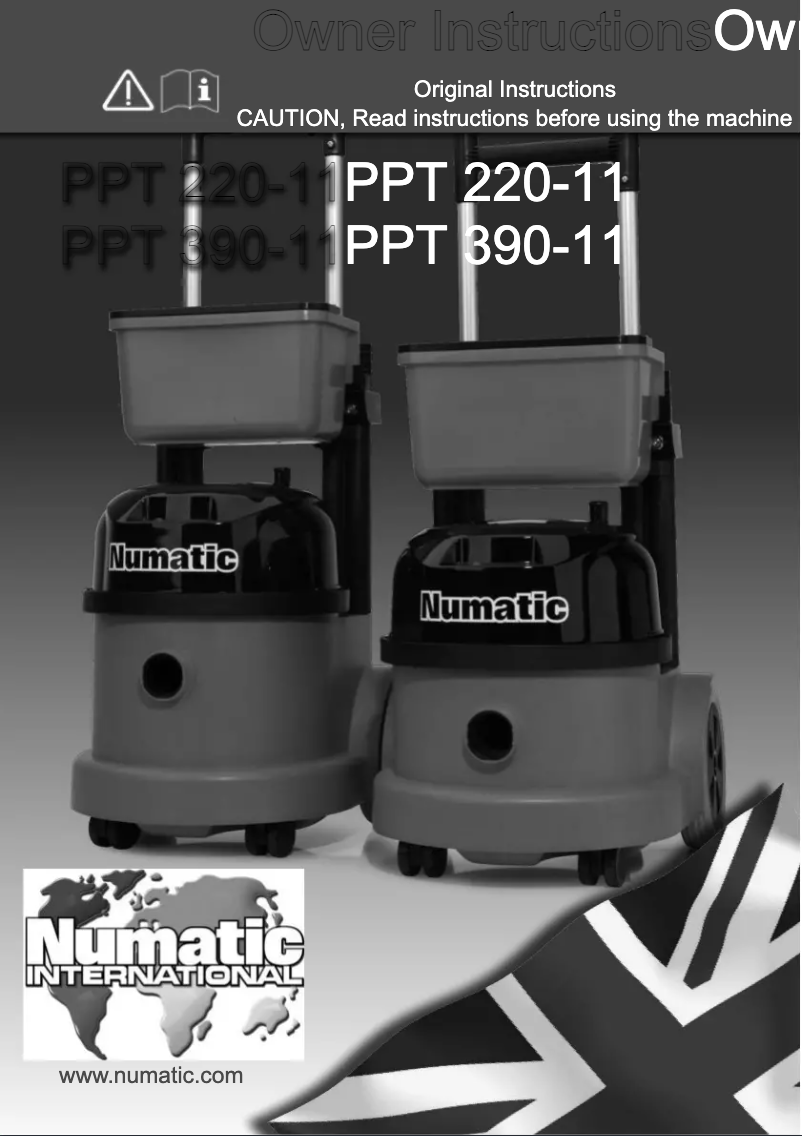 Imagen de la primera página del manual del dispositivo PPT220-11