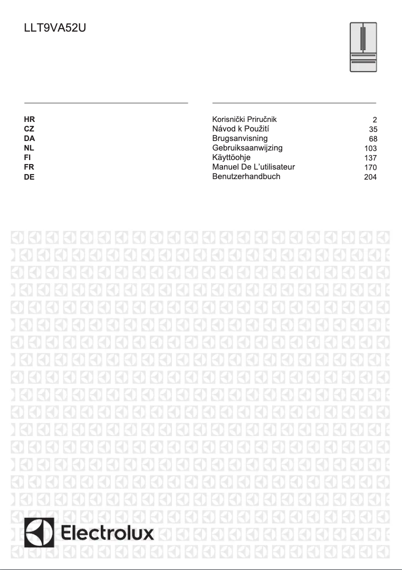 Imagen de la primera página del manual del dispositivo LLT9VA52U