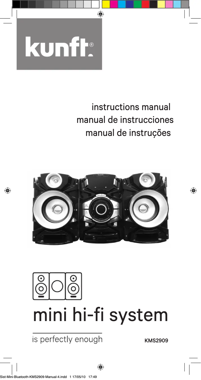 Página 1 del manual Manual de usuario Kunft KMS2909