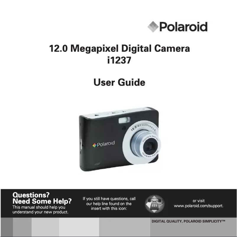 Imagen de la primera página del manual del dispositivo i1237