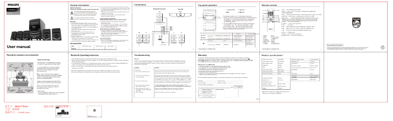 Página 1 del manual Manual de usuario Philips SPA5128B