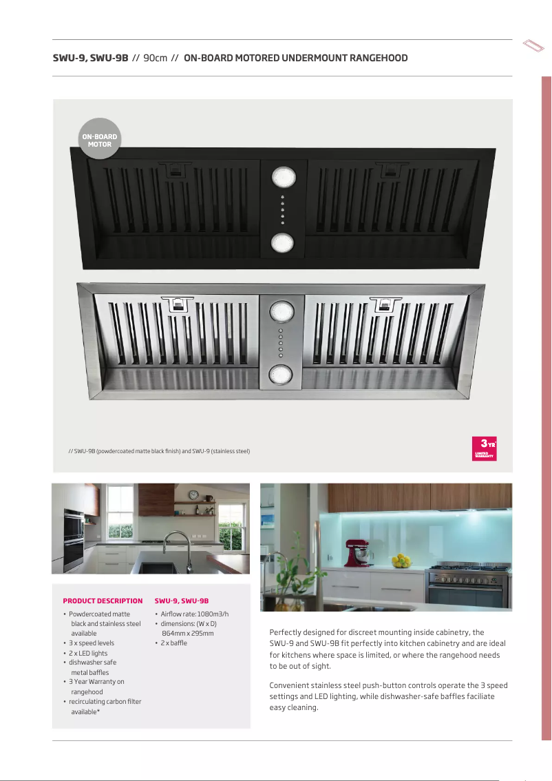 Imagen de la primera página del manual del dispositivo SWU-9