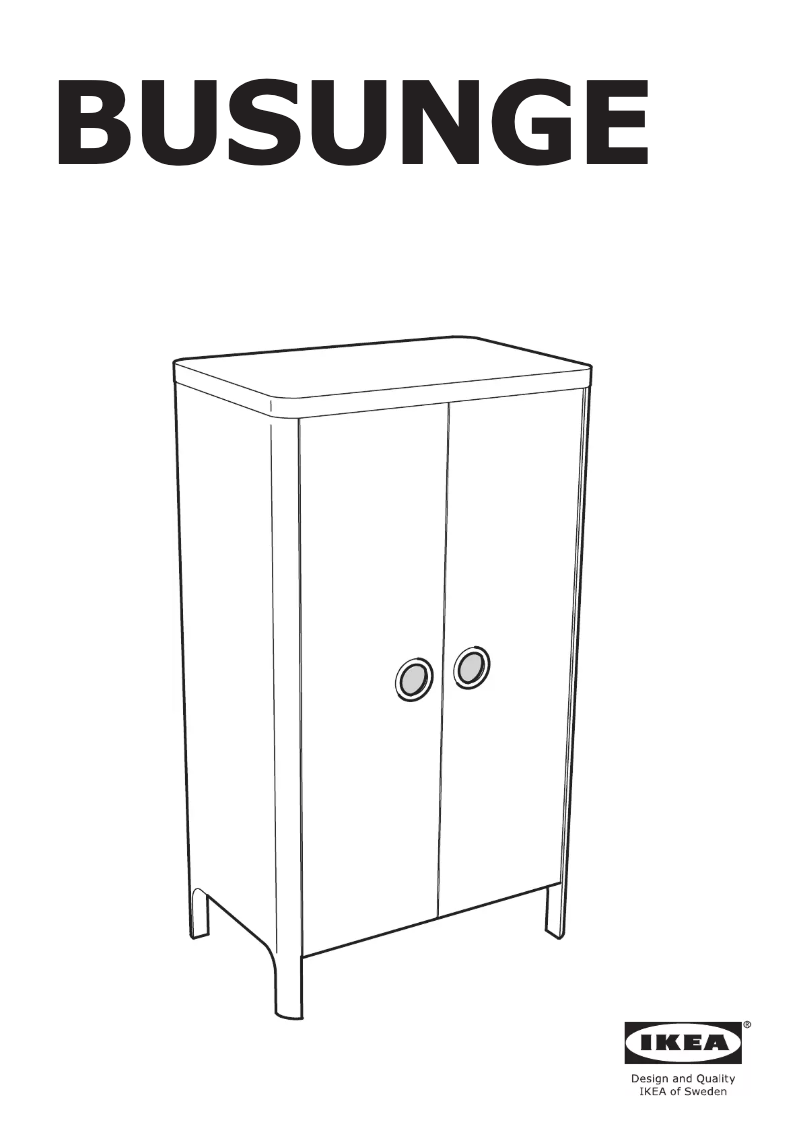 Imagen de la primera página del manual del dispositivo BUSUNGE