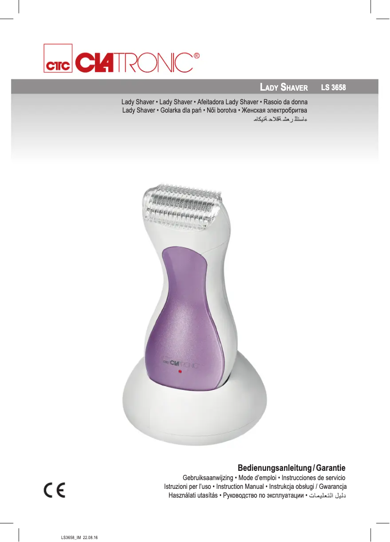 Página 1 del manual Manual de usuario Clatronic LS 3658