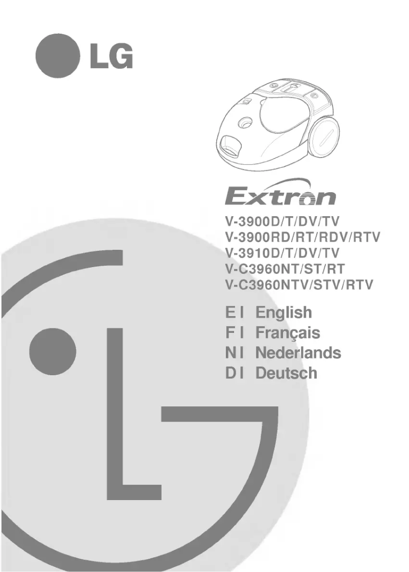 Imagen de la primera página del manual del dispositivo Extron V-C3960STV