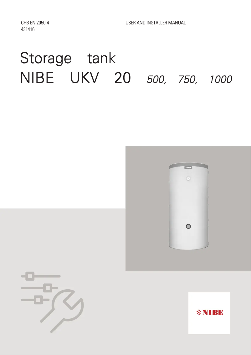 Imagen de la primera página del manual del dispositivo UKV 200