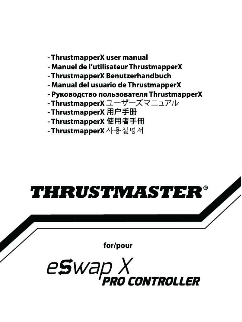 Imagen de la primera página del manual del dispositivo eSwap X Pro