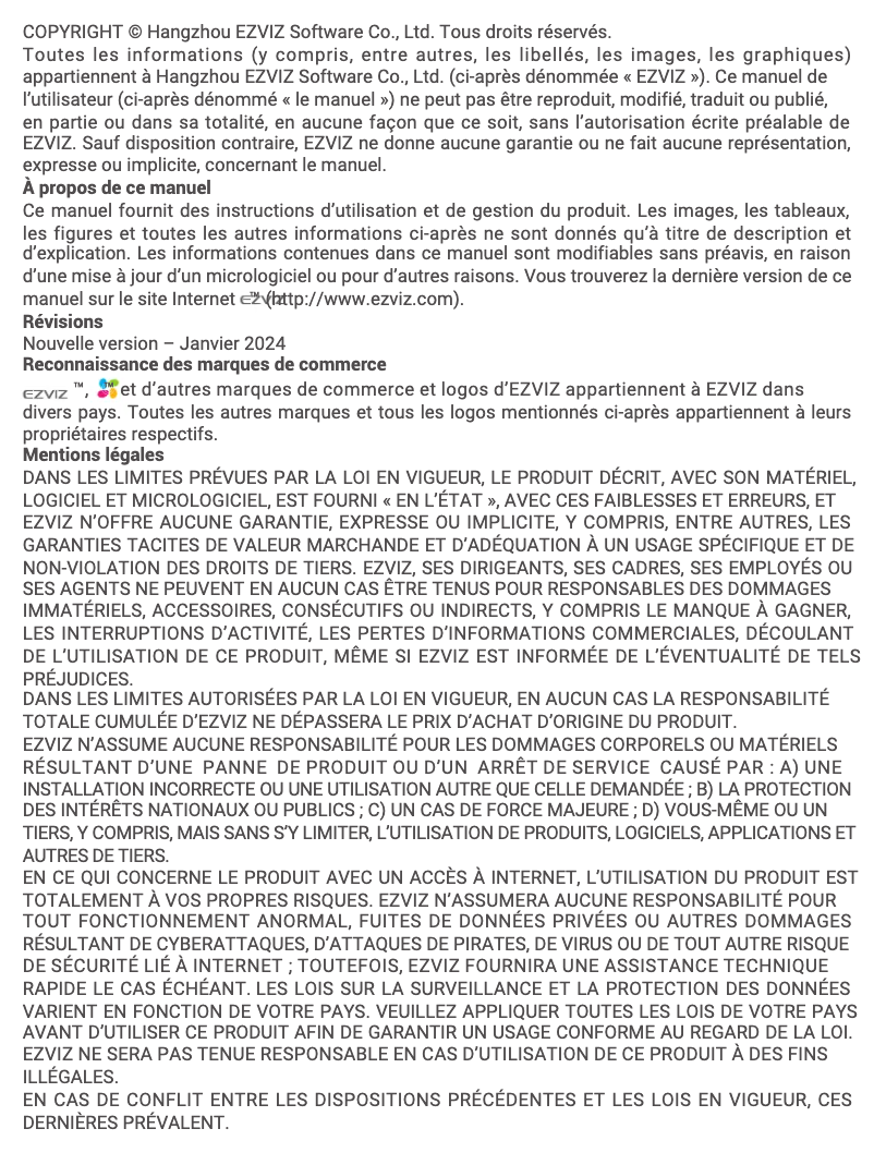 Página nº 1 - Manual de usuario EZVIZ 24W Battery Solar Panel