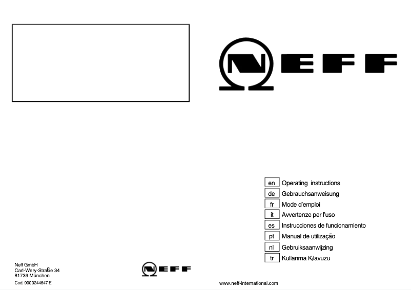 Imagen de la primera página del manual del dispositivo M3546N1
