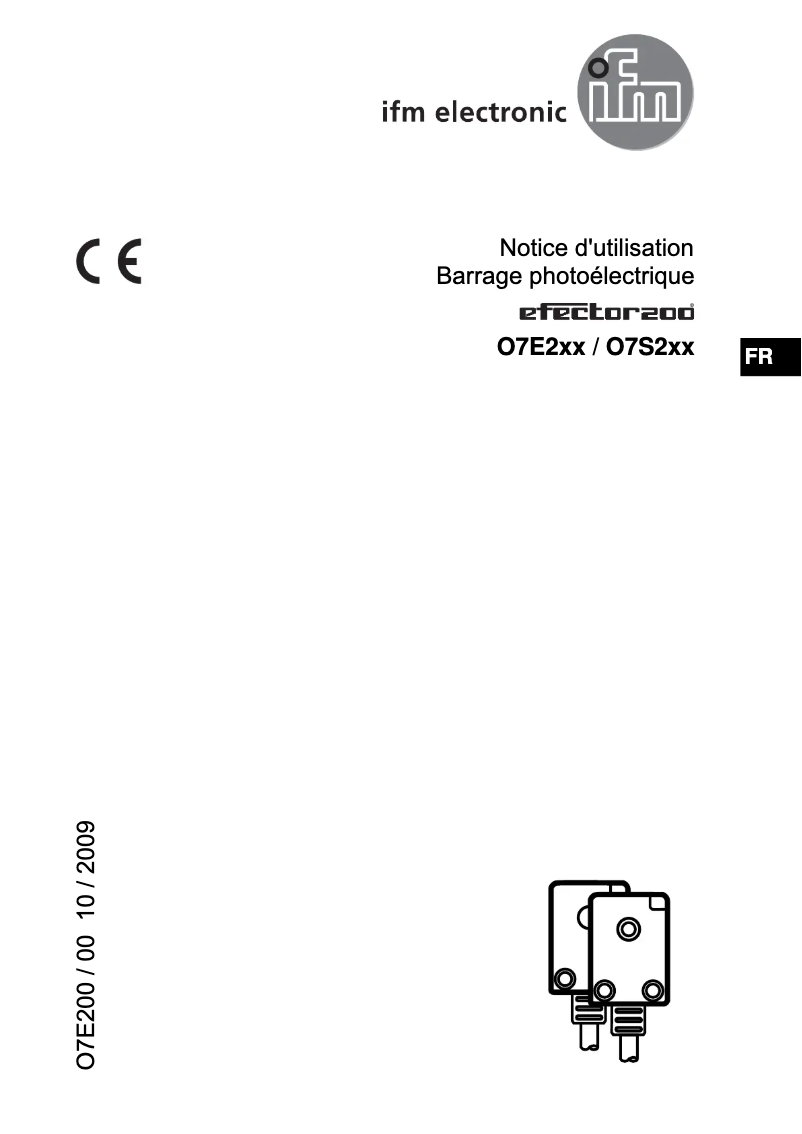 Página 1 del manual Manual de usuario IFM O7E200