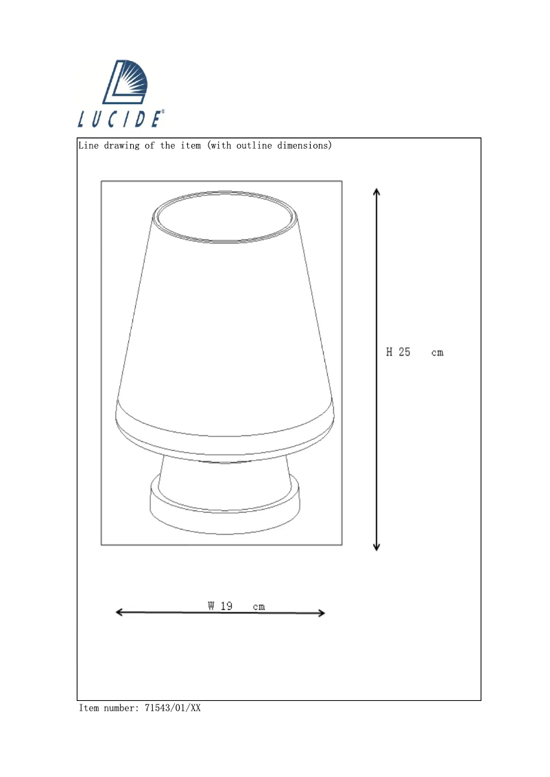 Imagen de la primera página del manual del dispositivo Glenn 71543/01/72