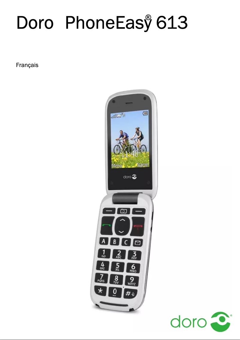 Imagen de la primera página del manual del dispositivo PhoneEasy 613