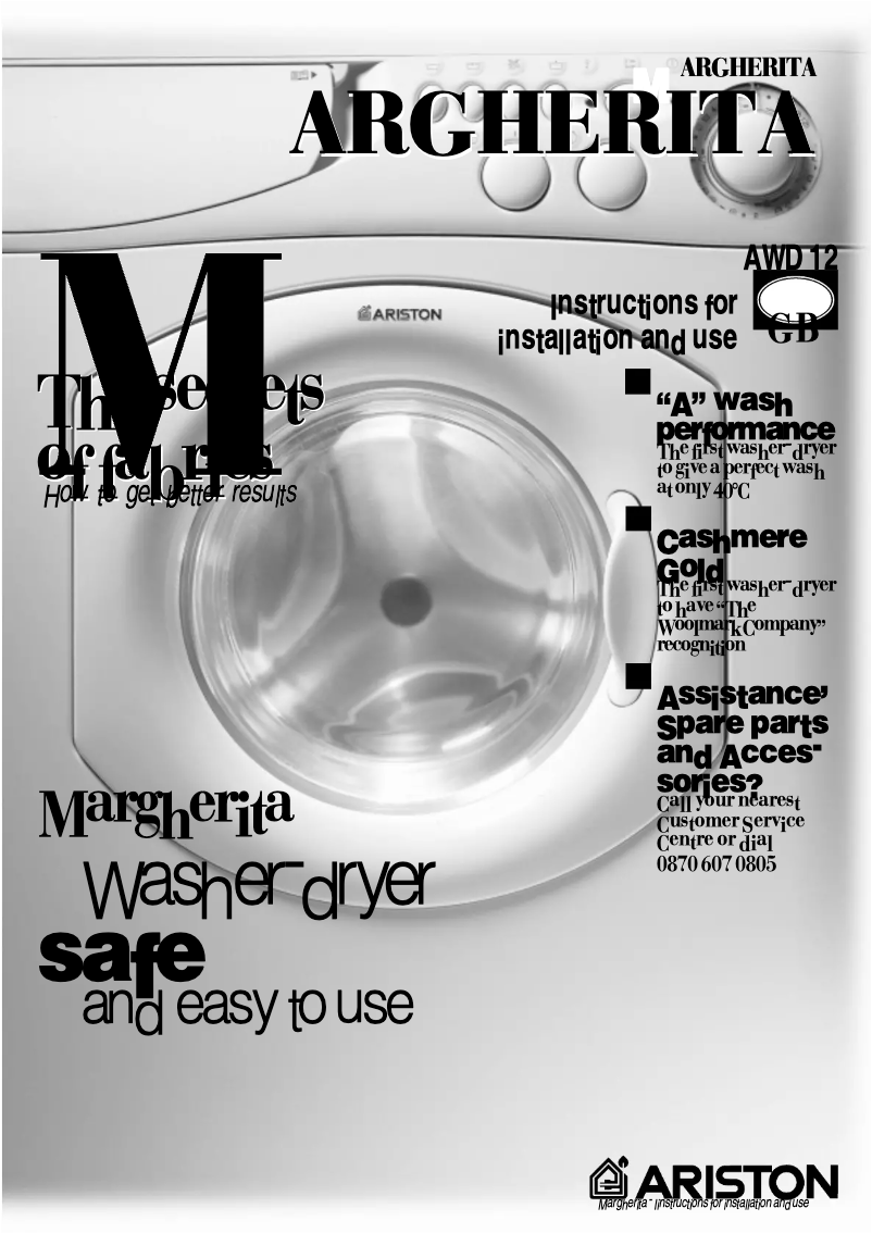 Imagen de la primera página del manual del dispositivo AWD12