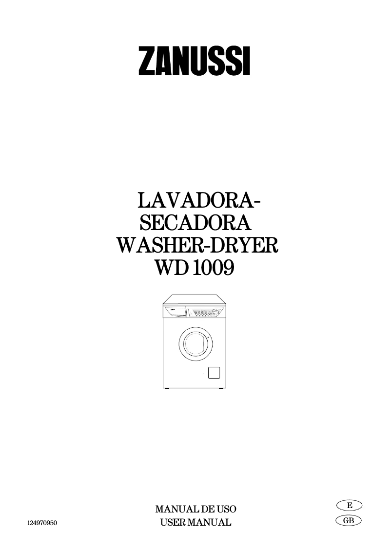 Imagen de la primera página del manual del dispositivo WD1009