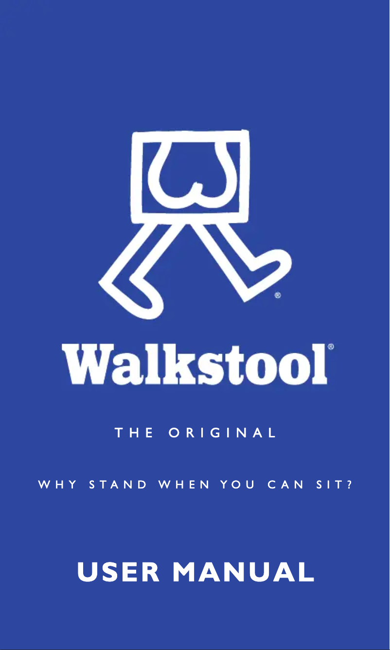 Página 1 del manual Manual de usuario Walkstool Comfort 65