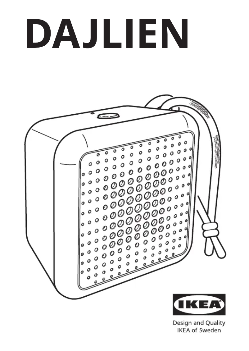 Página 1 del manual Manual de usuario Ikea DAJLIEN 505.577.46