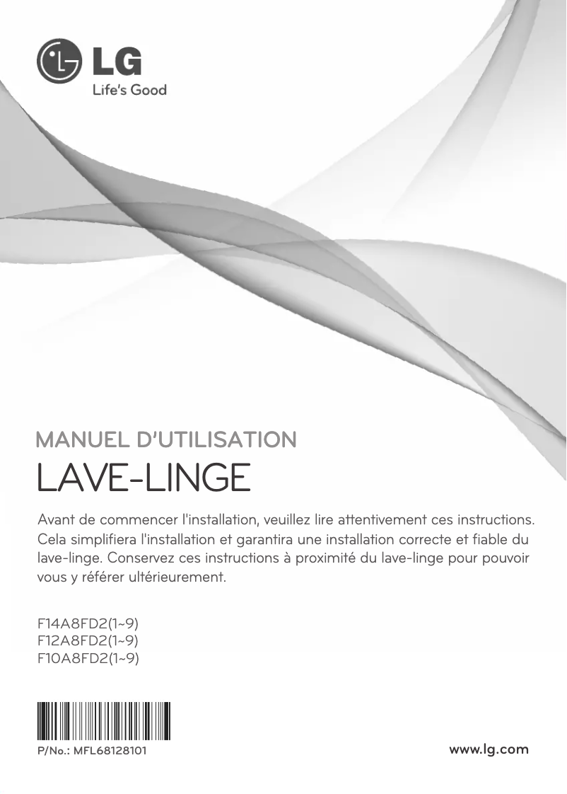 Página 1 del manual Manual de usuario LG F14A8FD2