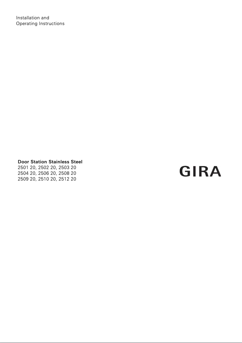 Imagen de la primera página del manual del dispositivo 2509 20